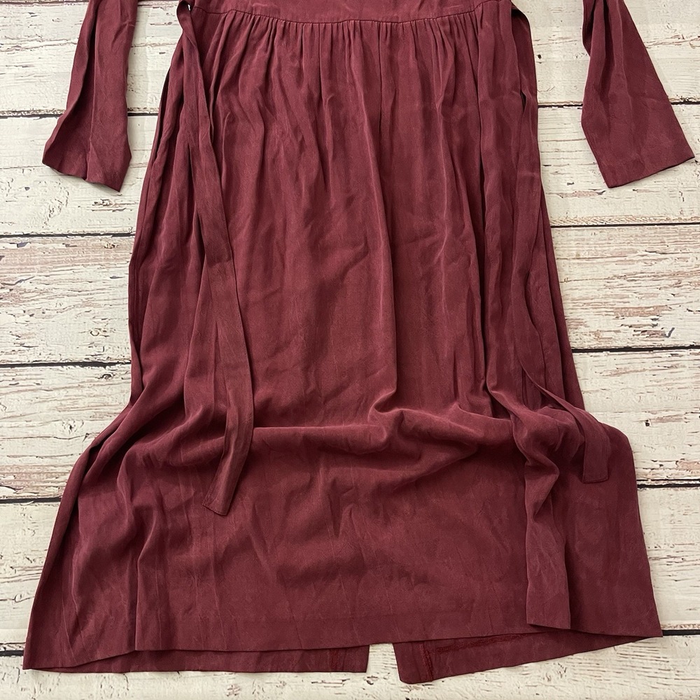Vintage Carol Anderson Button Down Cottage Core Dress Size 4 Petite Embroidered - Picture 10 of 10